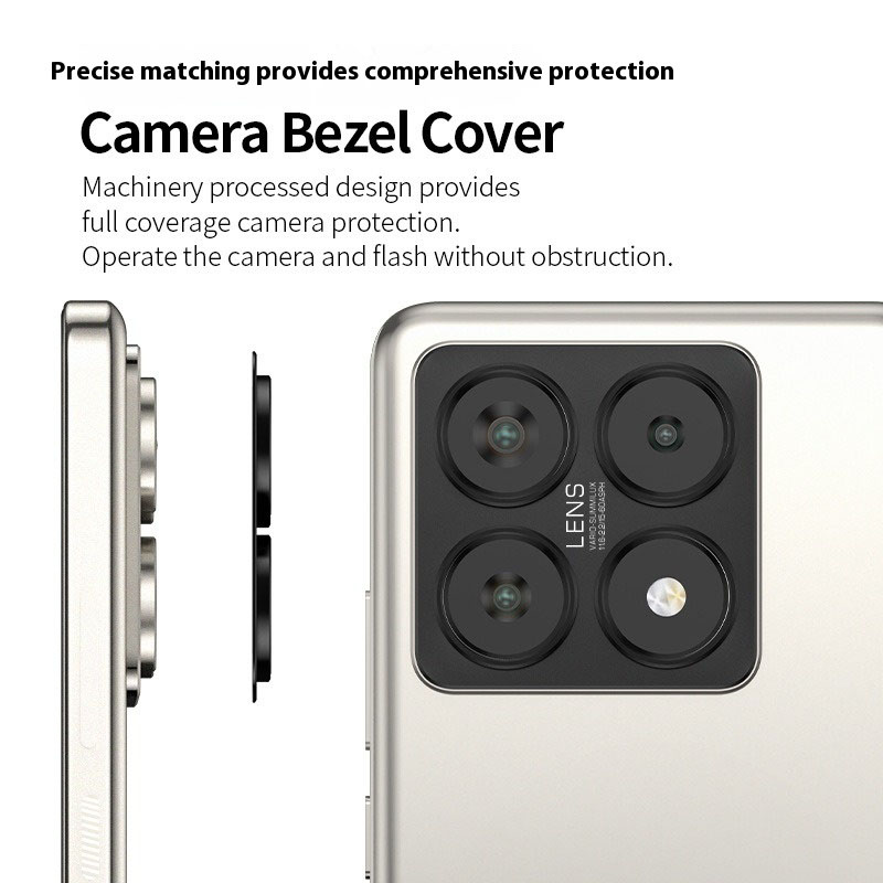 Aluminum Metal Rear Camera Len - Photography Kit Xiaomi avaliação e preço