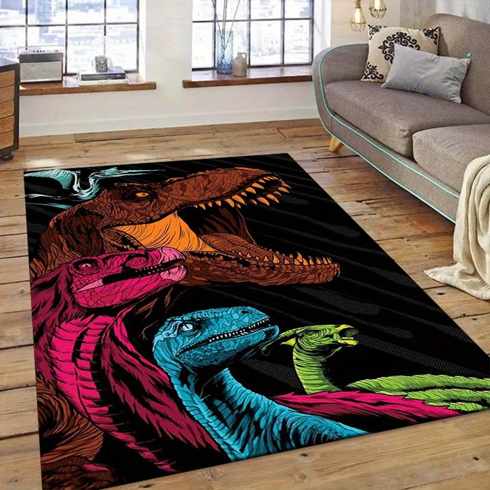 Dinosaur Carpet Room Decor Flo - Photography Yoga avaliação e preço