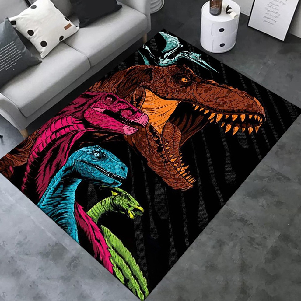 Dinosaur Carpet Room Decor Flo - Photography Yoga avaliação e preço