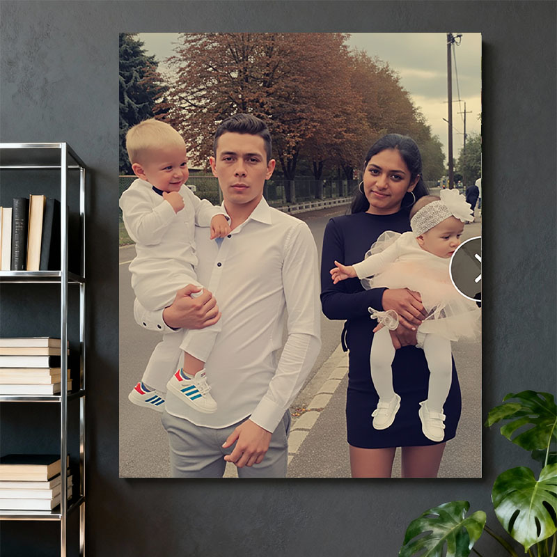 Personalized Custom Canvas Wal - Photograph Lyrics avaliação e preço
