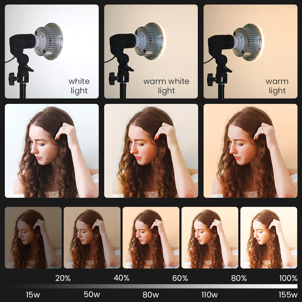 Dimmable LED Video Light With  - Photography Bulb avaliação e preço