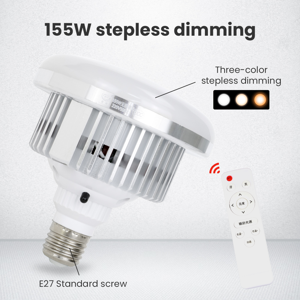 Dimmable LED Video Light With  - Photography Bulb avaliação e preço