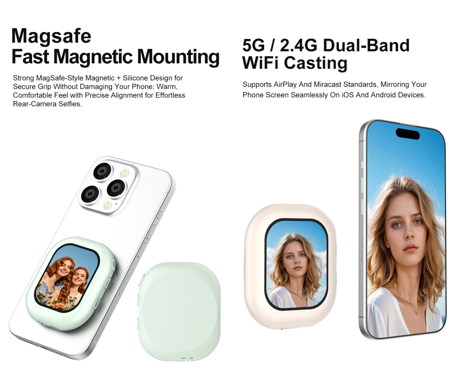 Wireless Mini Magnetic Selfie  - Photography Camera avaliação e preço